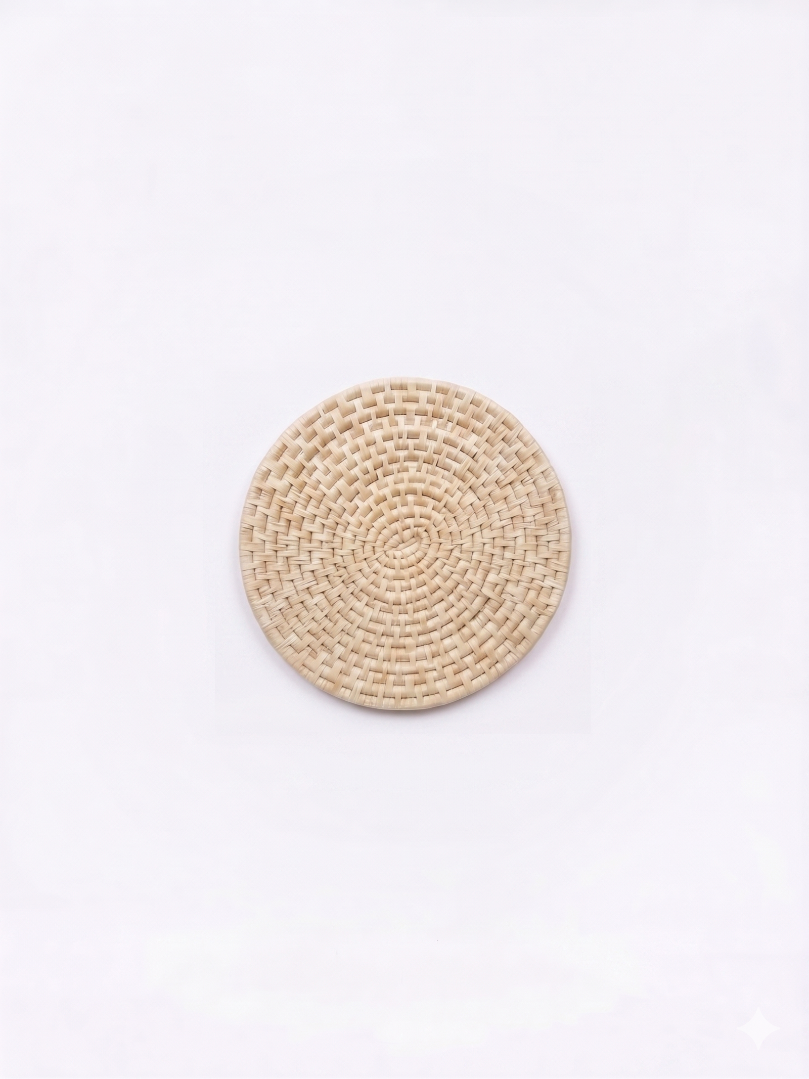 Individual Circular de Paja Toquilla "Sol de Sumpa" – Arte Natural para tu Mesa